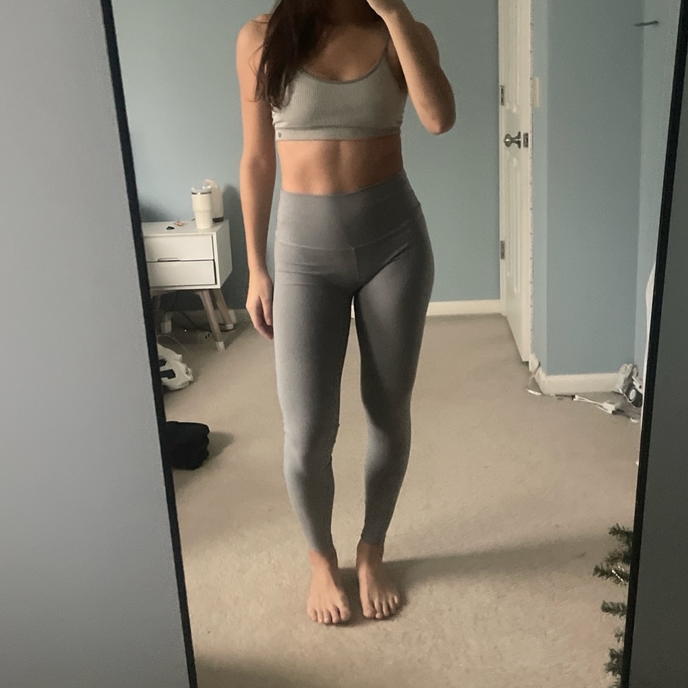 Grey leggings